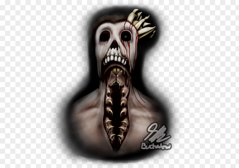 Skull Skeleton Character PNG