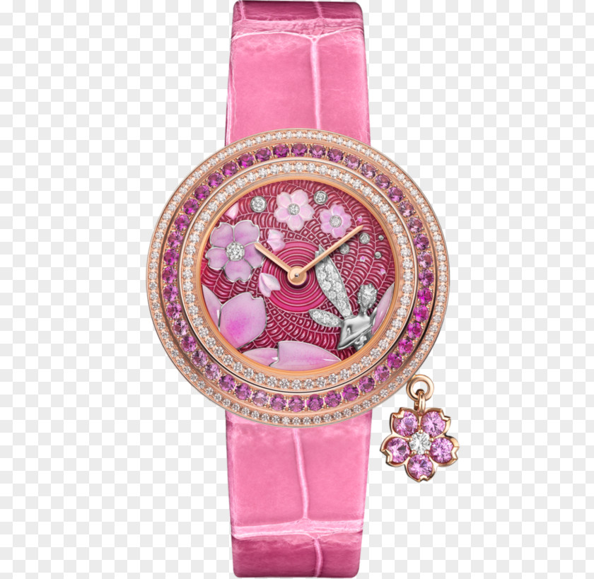 Van Cleef Watch Clock Salon International De La Haute Horlogerie Horology & Arpels PNG