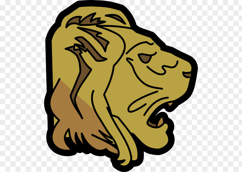 Animated Lion Pictures Lions Head Animation Drawing Clip Art PNG