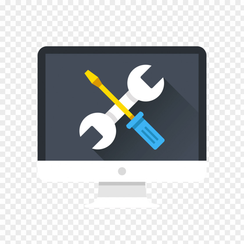 Computer Directory Flat Design Technical Support PNG