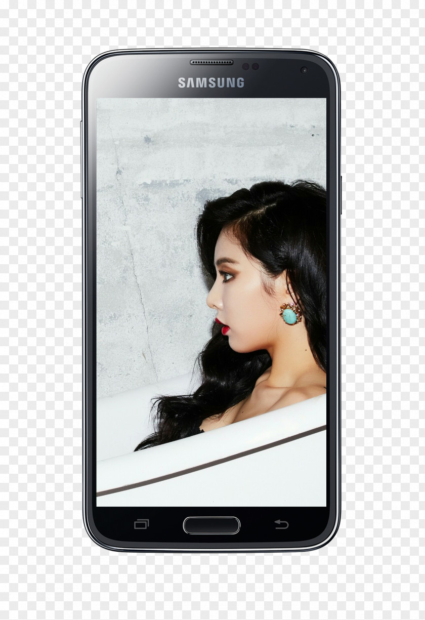 Information Board Hyuna South Korea Smartphone 4Minute Feature Phone PNG