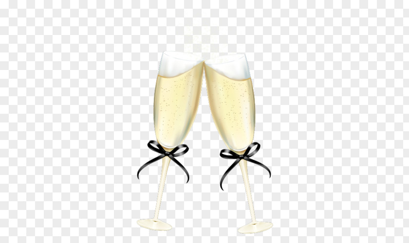 Champagne Wine Glass Cup PNG
