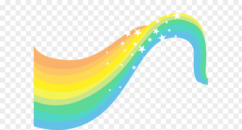 Colorful Streamers Stars Euclidean Vector Vecteur PNG