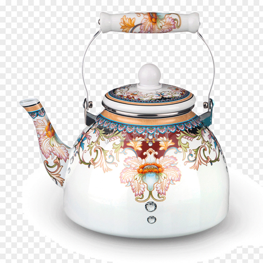 Kettle Teapot Tableware Эмалированная посуда Porcelain PNG