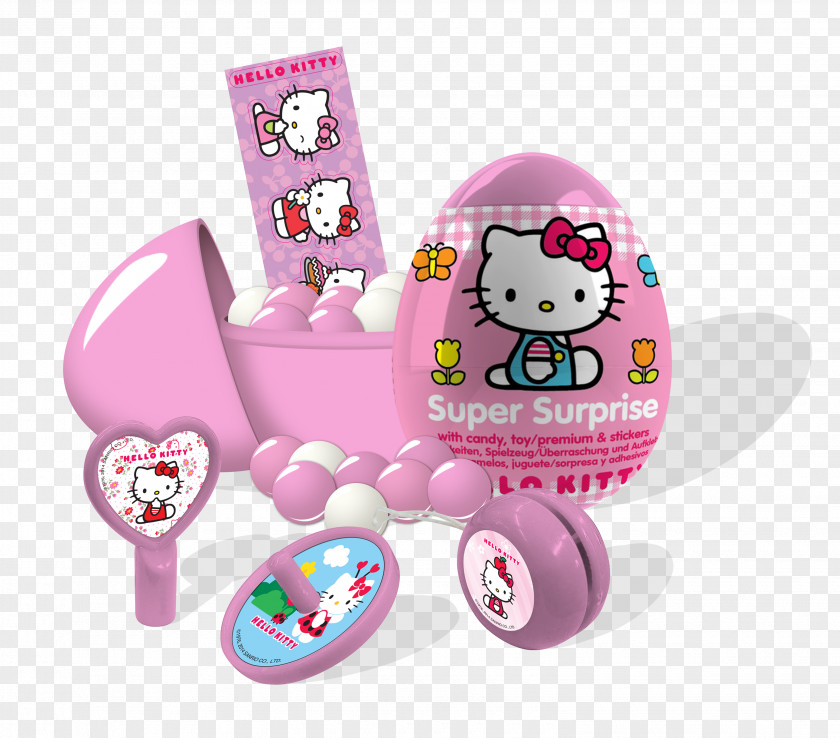 Sticker Lemon Hello Kitty Kinder Surprise Candy Egg Sanrio PNG