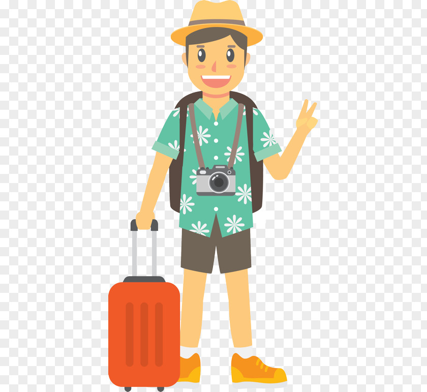 Summer Travel Tourism Vector Graphics Clip Art Illustration PNG