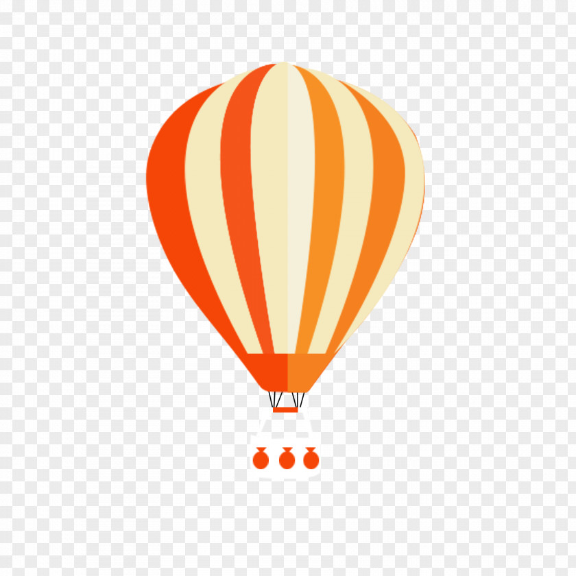 Vector Hot Air Balloon Drawing PNG