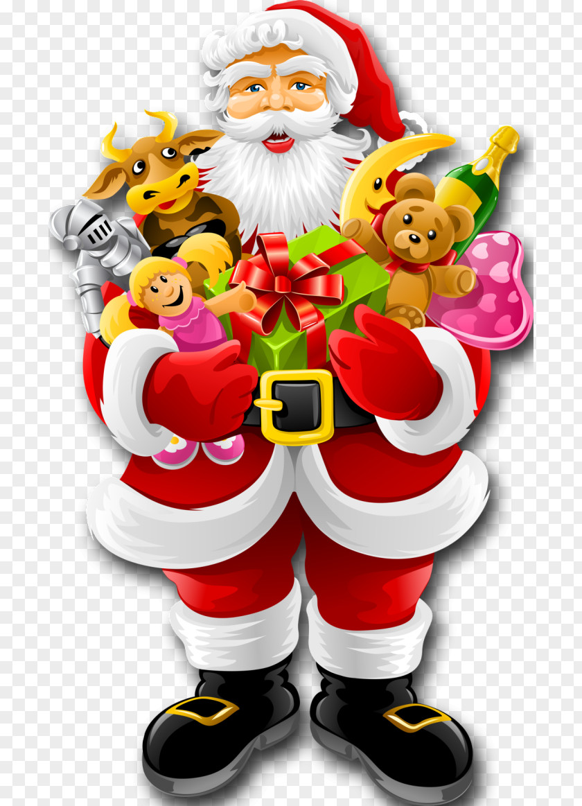 Drunk Santa Claus Christmas Day Image Drawing Painting PNG