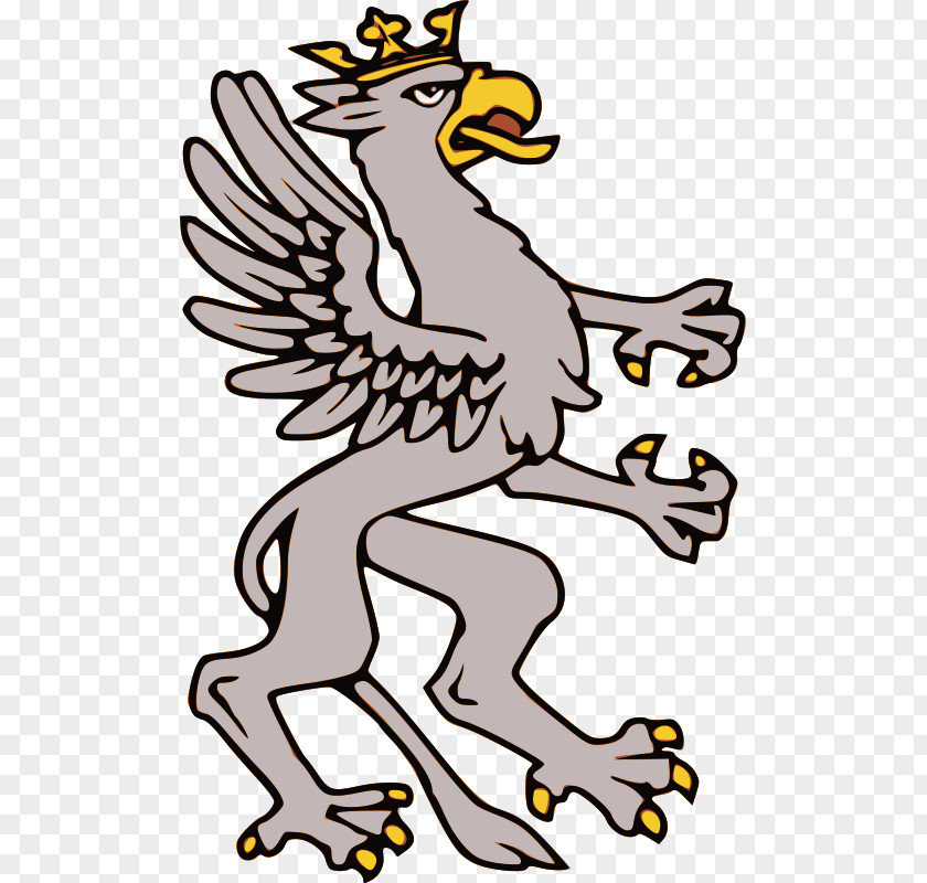 Griffin Line Art Clip PNG