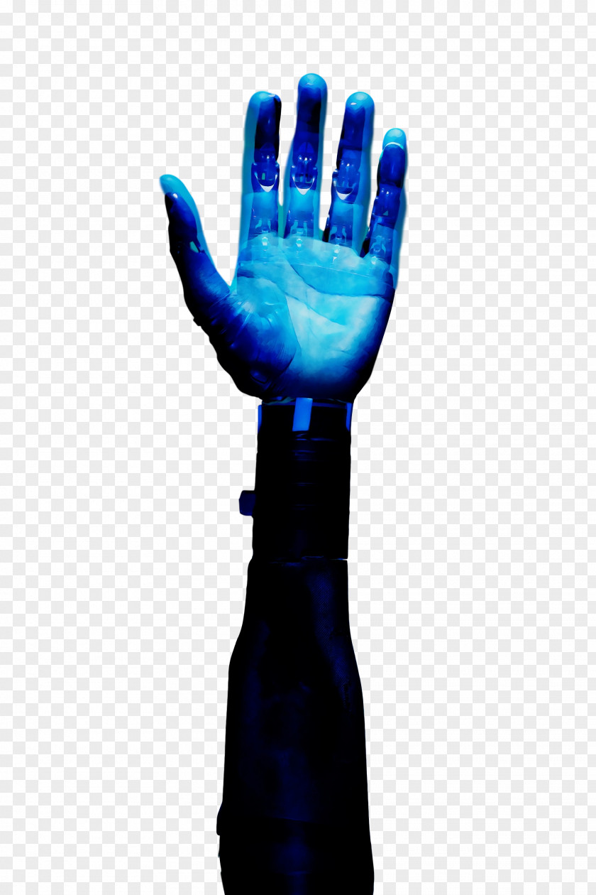 Medical Glove Cobalt Blue Safety PNG