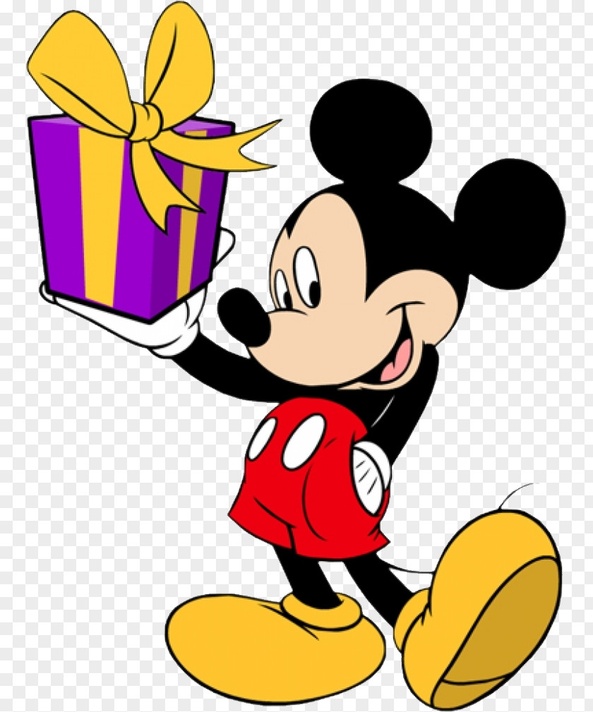 Mickey Mouse Minnie Goofy Donald Duck Birthday PNG