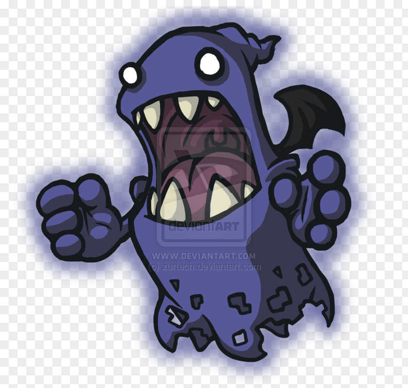 Scary Eye Cartoon Purple Font Animal Character PNG
