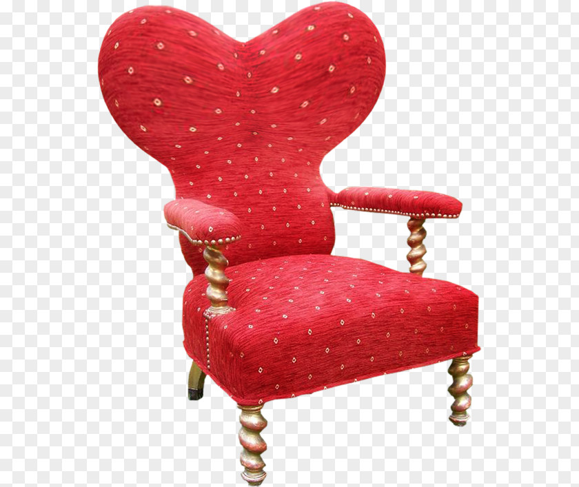European Red Heart-shaped Seat Alices Adventures In Wonderland Queen Of Hearts The Mad Hatter Cheshire Cat Chair PNG