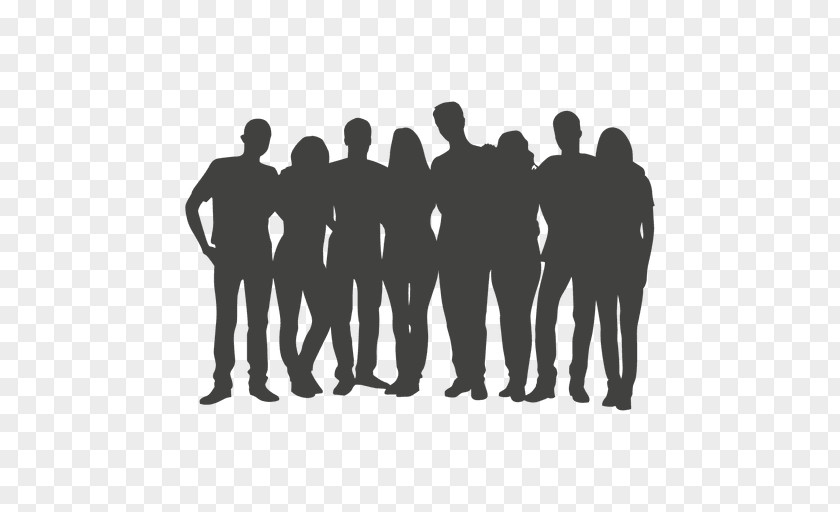 Group Of People Silhouette Photography PNG