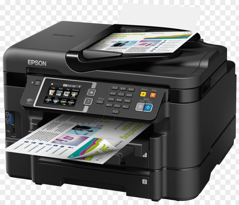 Inkjet Printing Multi-function Printer Epson PNG