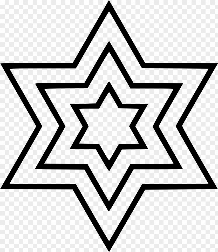 Judaism Star Of David Jewish Symbolism Religion PNG