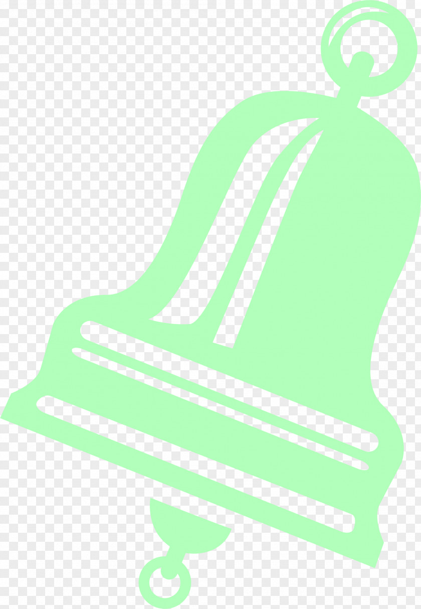 Little Fresh Green Bell Icon PNG