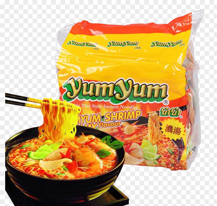 Tom Yum Goong Instant Noodles Noodle Hot And Sour Soup Ramen JD.com PNG