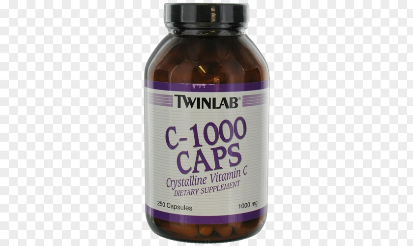 Twinlab Dietary Supplement Vitamin C Capsule PNG