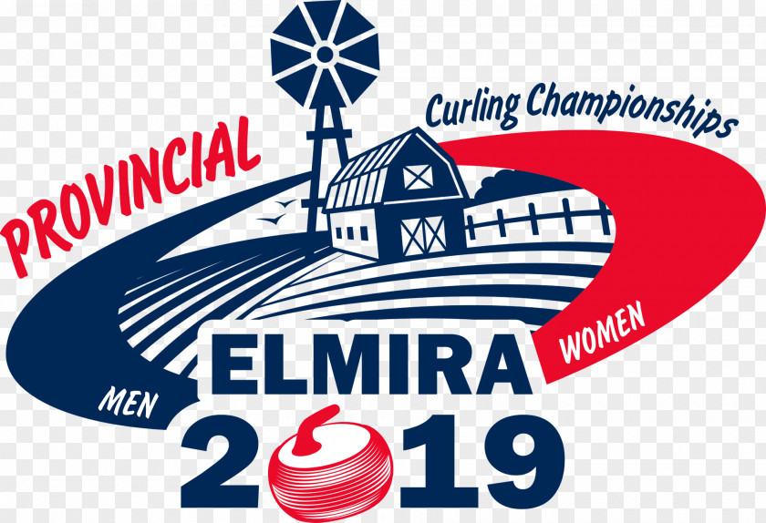 Elmira Curling Club Logo Brand PNG