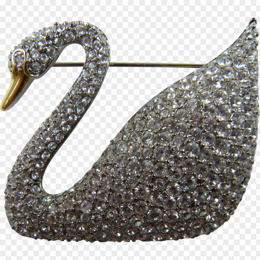 Swan Body Jewellery Silver PNG