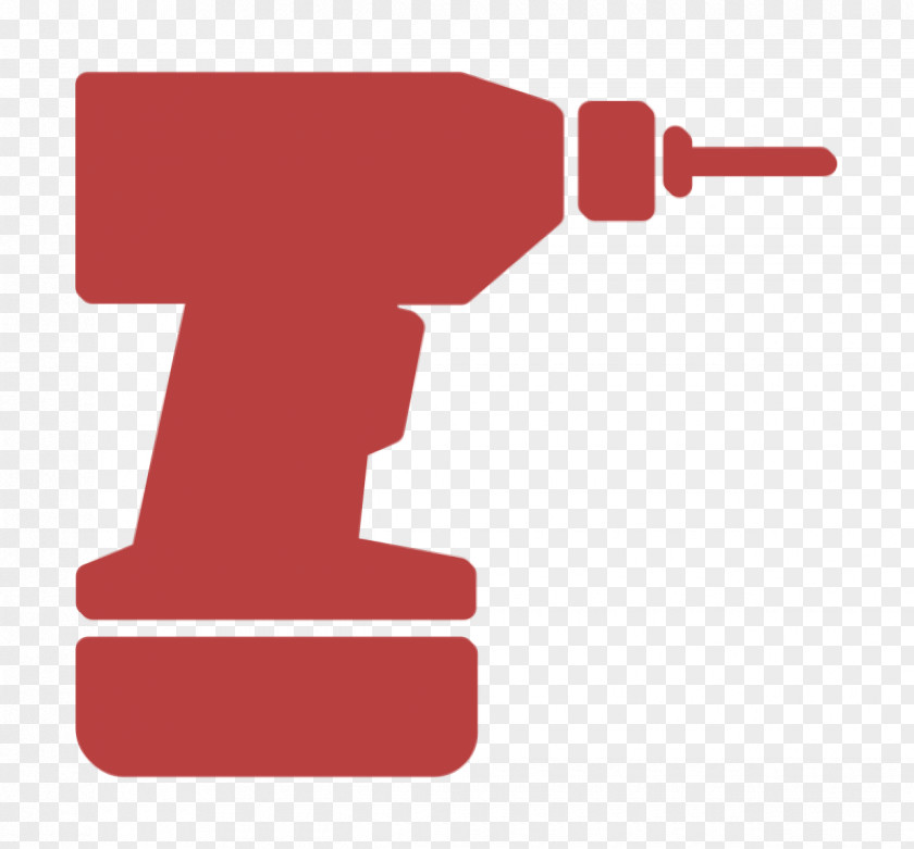 Tools And Utensils Icon Drill Do It Yourself Filled PNG