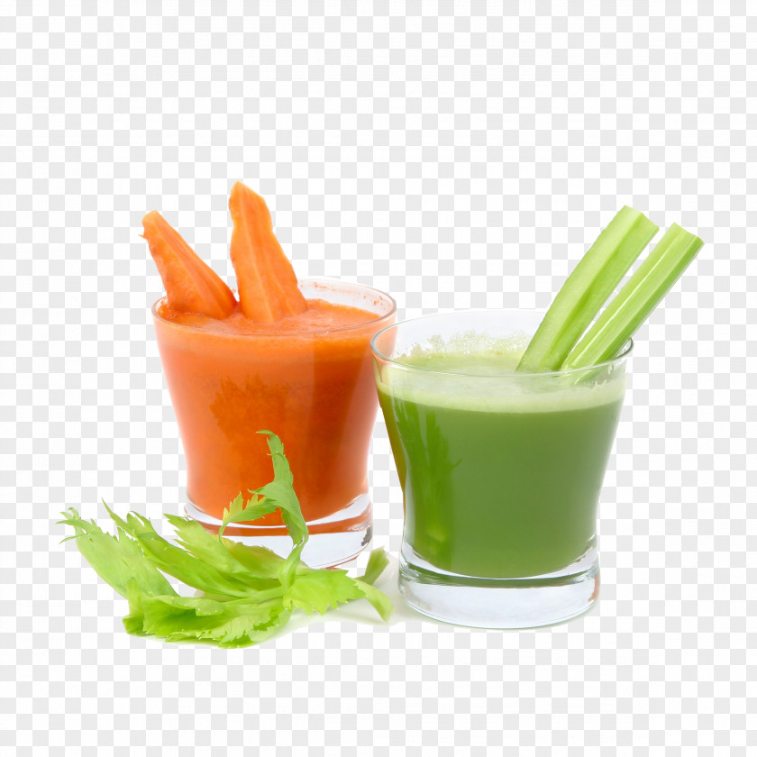 Vegetable Juice Orange Smoothie Cocktail Green Tea PNG