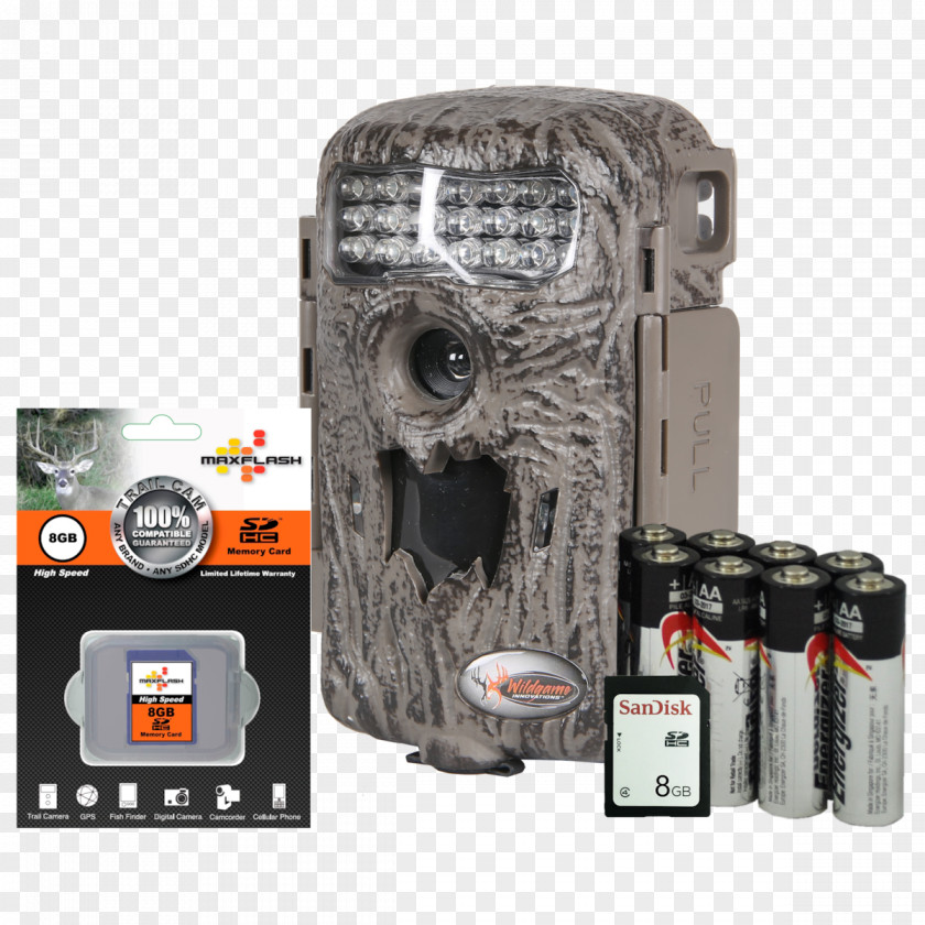 Bundle Card Remote Camera Plano Synergy Wildgame Innovations VISON 8 TRUBARK HD Flashes Video Cameras PNG
