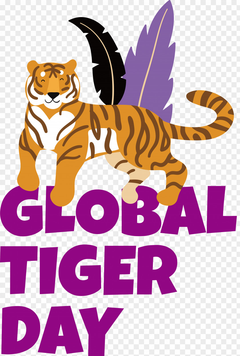 Cat Tiger Cartoon Whiskers Small PNG