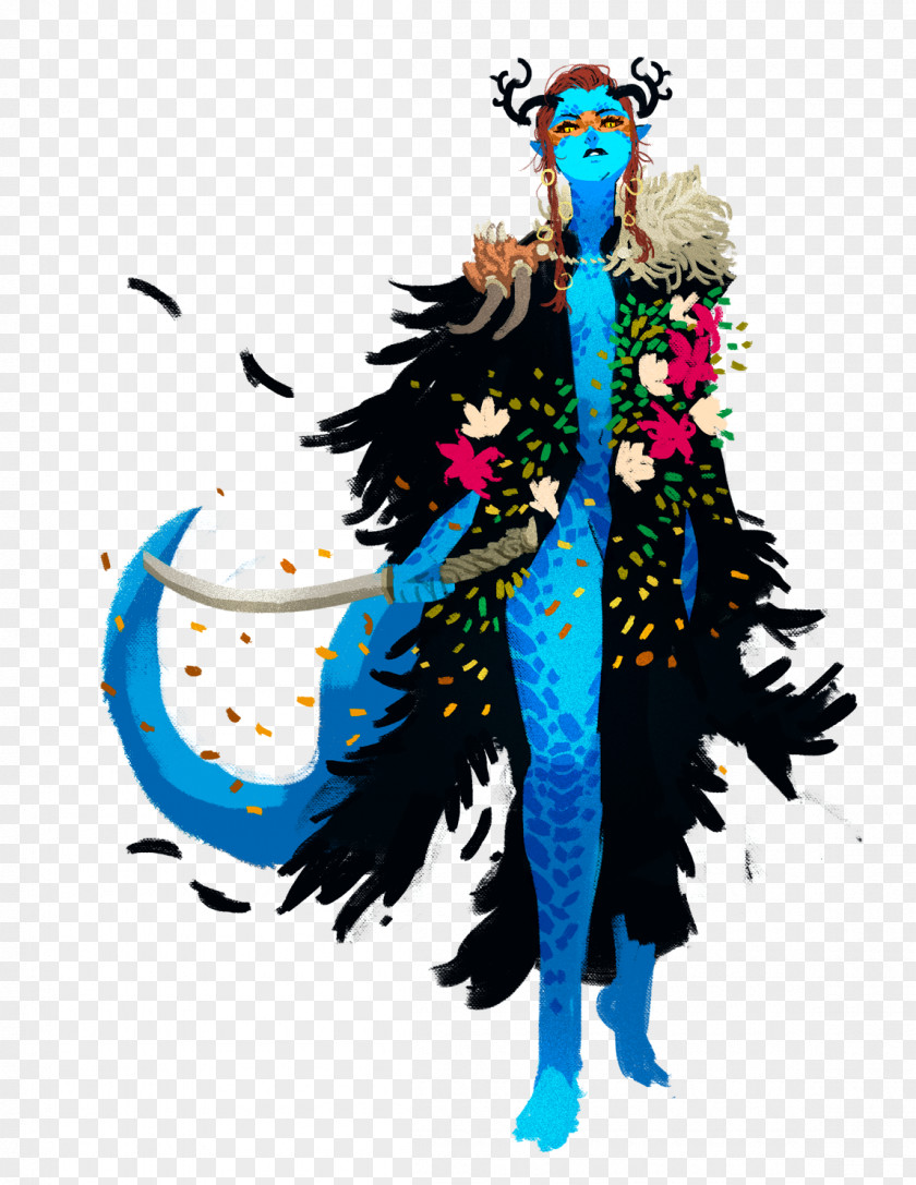 Dragonborn Graphic Design Illustration Costume Feather PNG