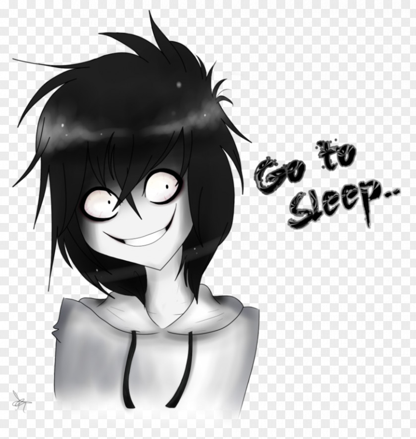 Jeff The Killer Fan Art Drawing Character Desktop Wallpaper PNG