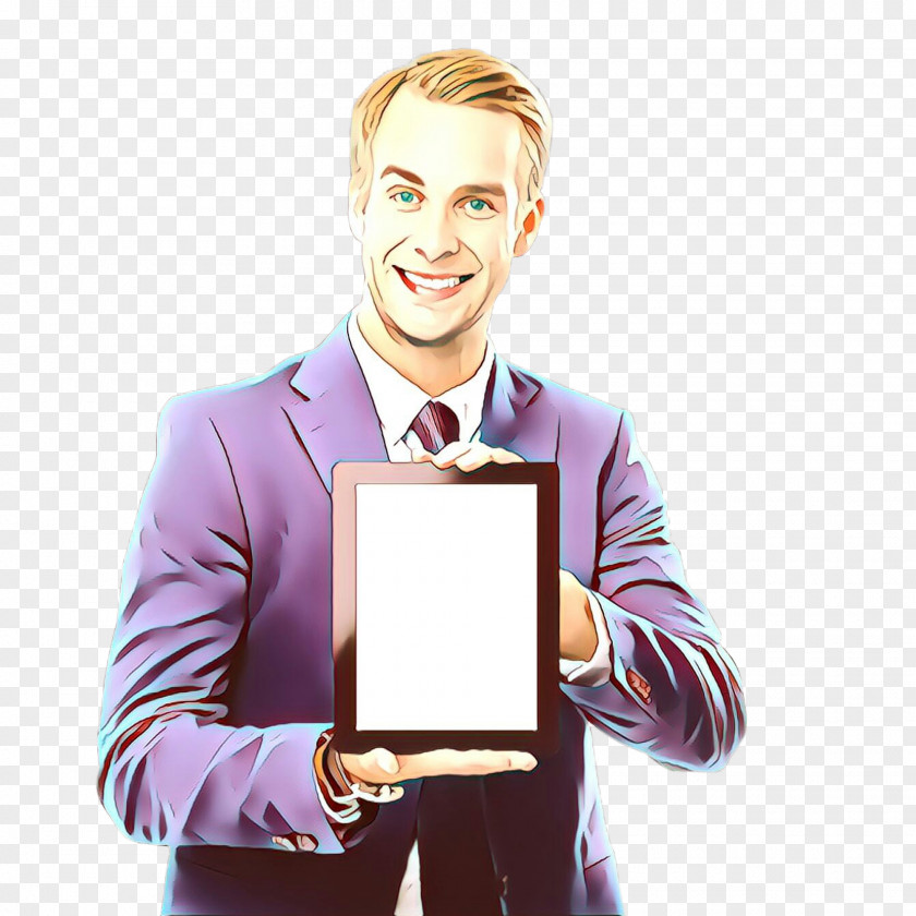 Formal Wear Gesture Technology Gadget Tablet Computer Businessperson White-collar Worker PNG