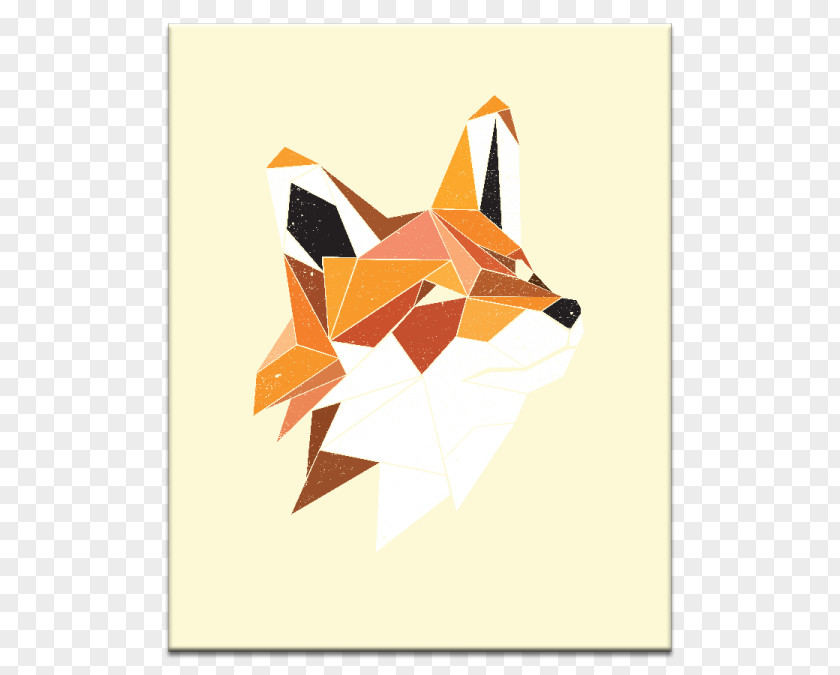 Fox Drawing Image Art Geometric Shape PNG