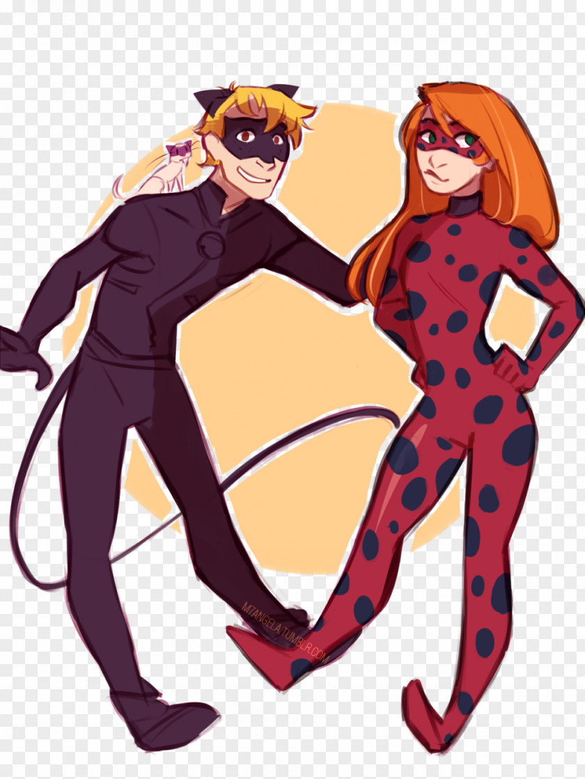 Kim Possible Adrien Agreste Ron Stoppable Marinette Dupain-Cheng Plagg PNG