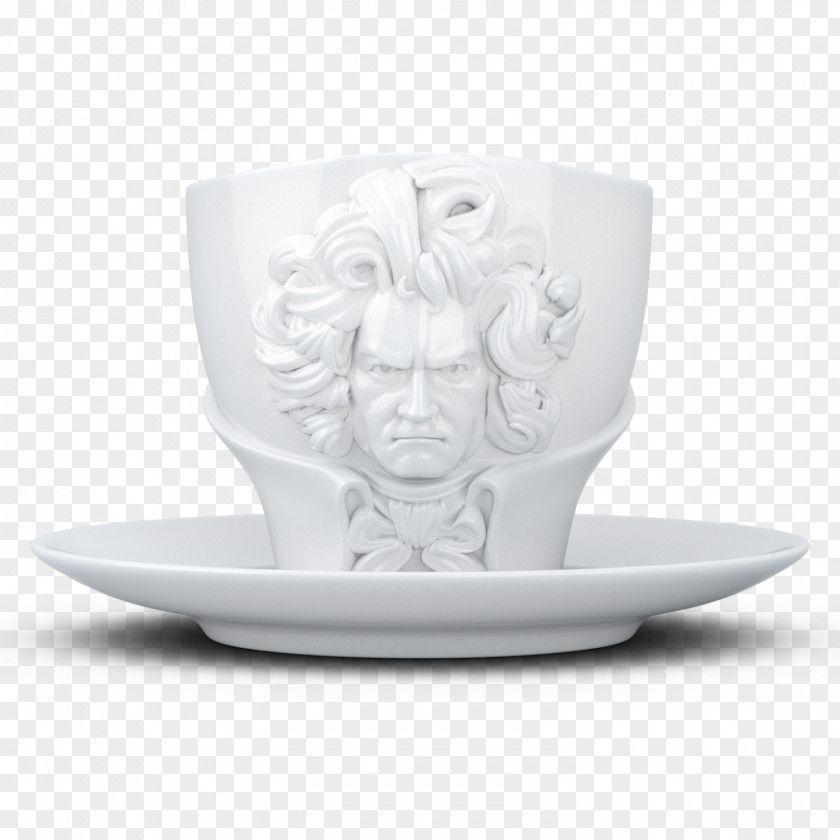 Mug Kop Teacup Saucer Germany PNG