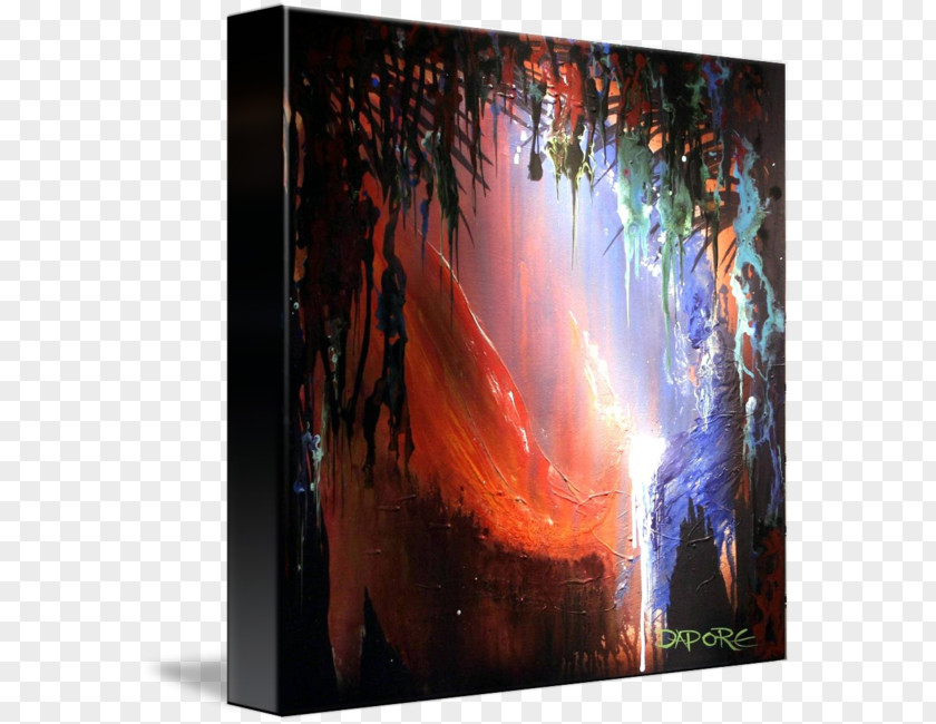 Painting Modern Art Canvas Abstract PNG