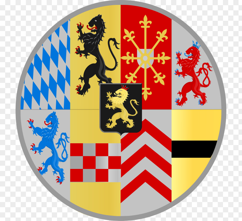 Palatinate House Of Wittelsbach Crest, Drôme Armorial De La Famille Roll Arms Heraldry PNG