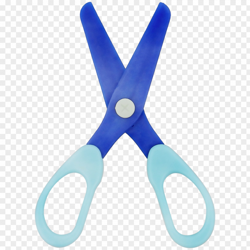 Scissors Cutting Tool Plastic Office Instrument Supplies PNG