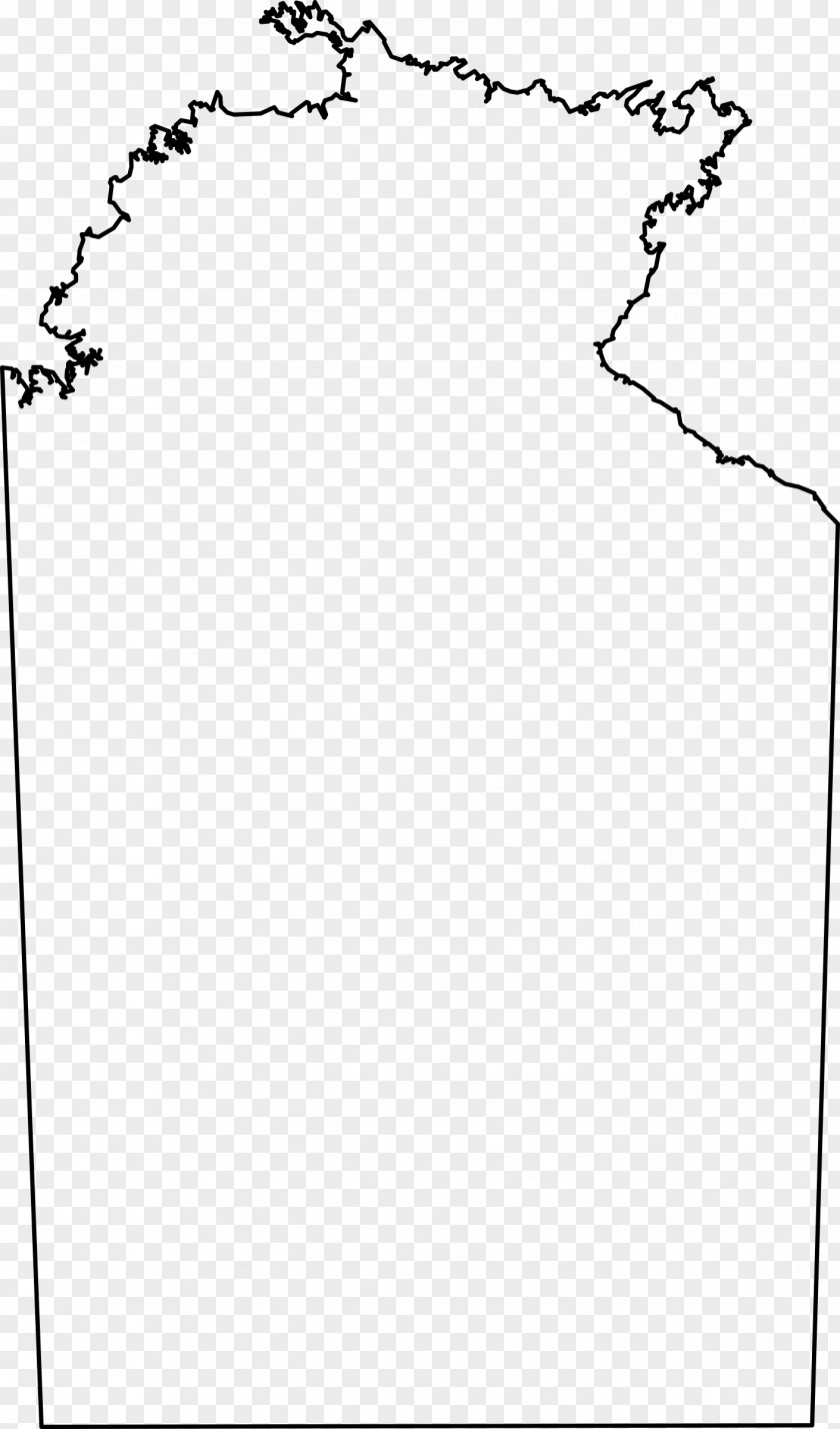 Map Northern Territory Blank Clip Art PNG