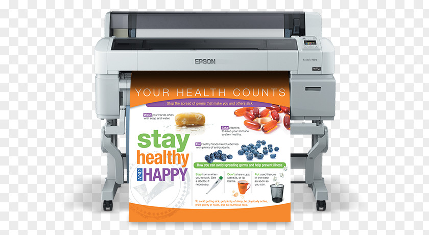 Printer Epson SureColor T5270 Wide-format Printing T3200 PNG