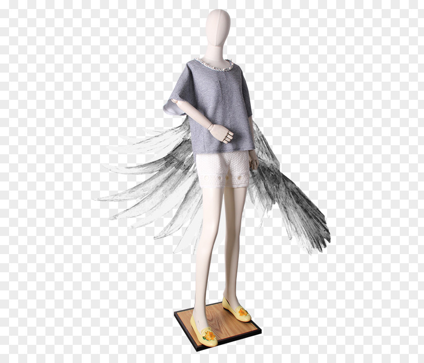 Claborate-style Figurine Angel M PNG