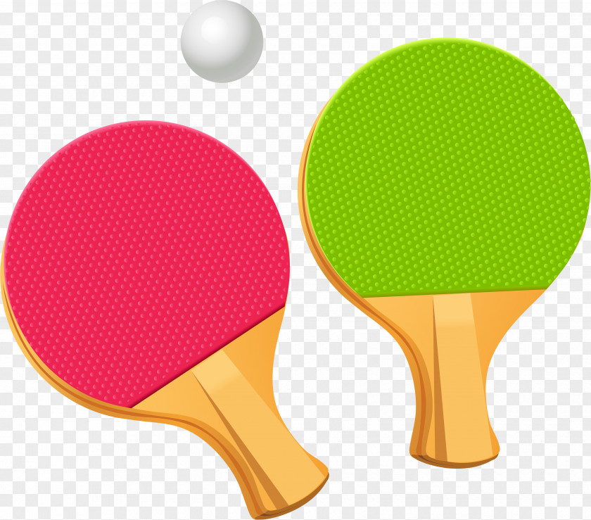 Ping Pong Racket Image Table Tennis Clip Art PNG