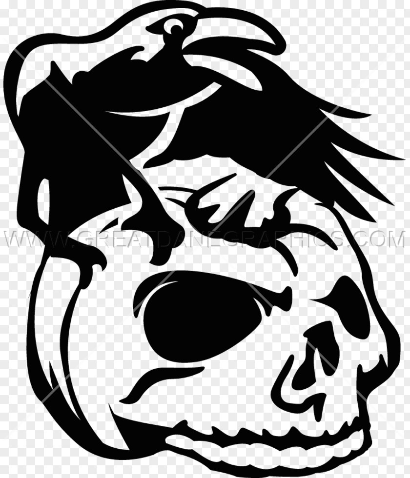 Skull Crow Skulls Unlimited International Drawing Art Clip PNG