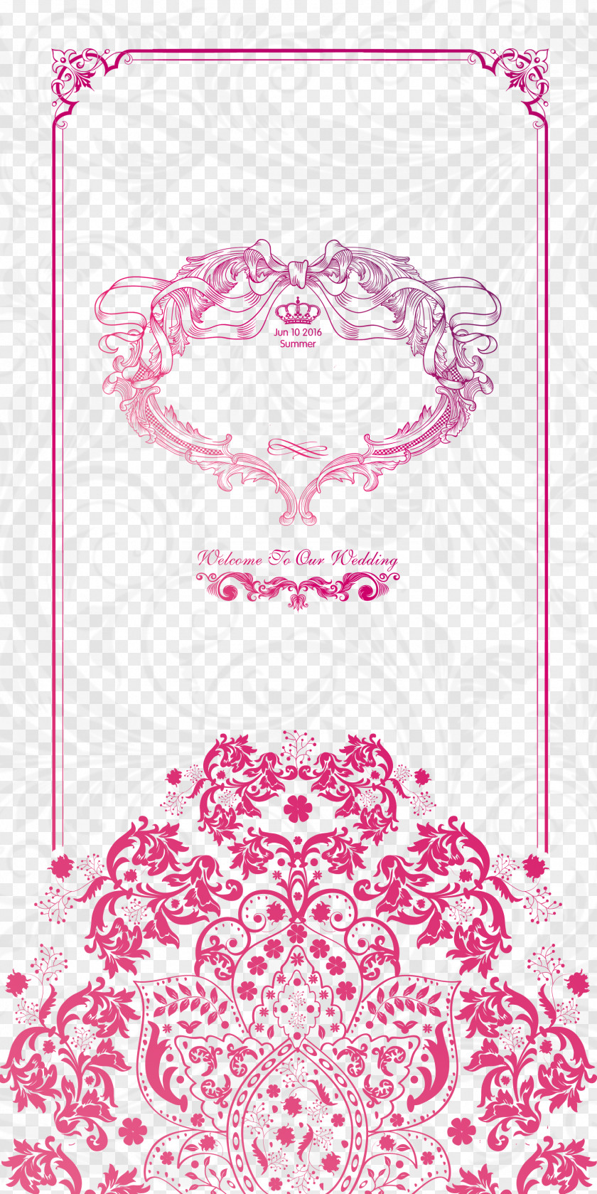 Wedding Posters Invitation Software Design Pattern PNG
