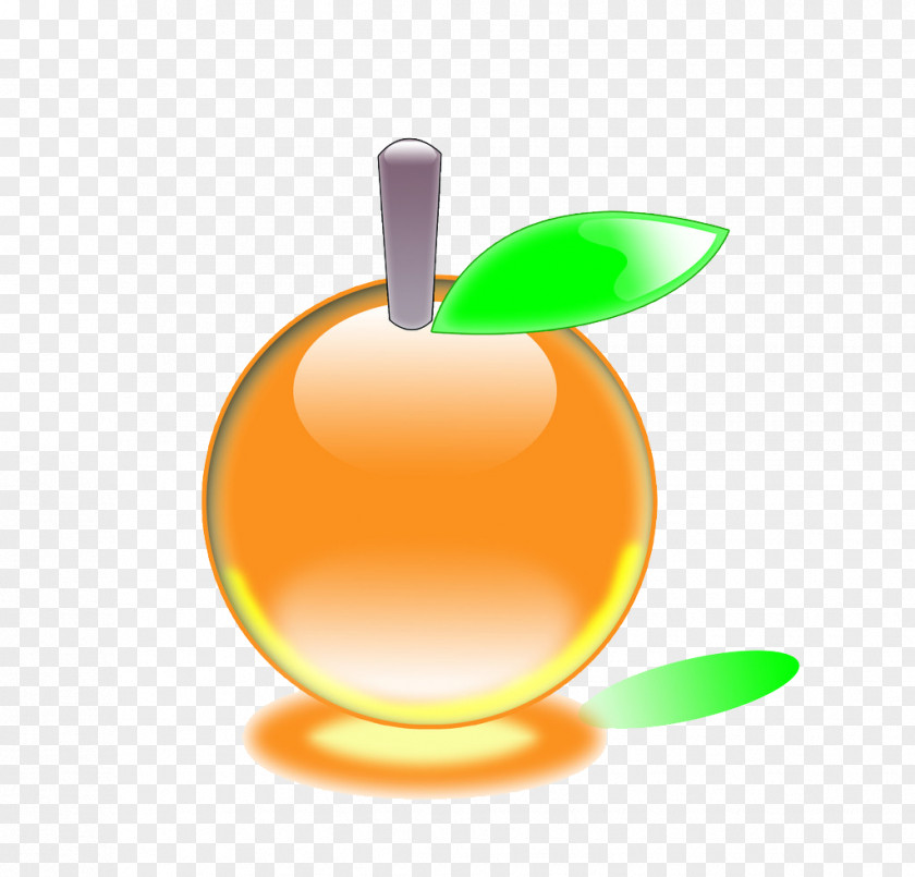 Yellow Crystal Apple Download Icon PNG