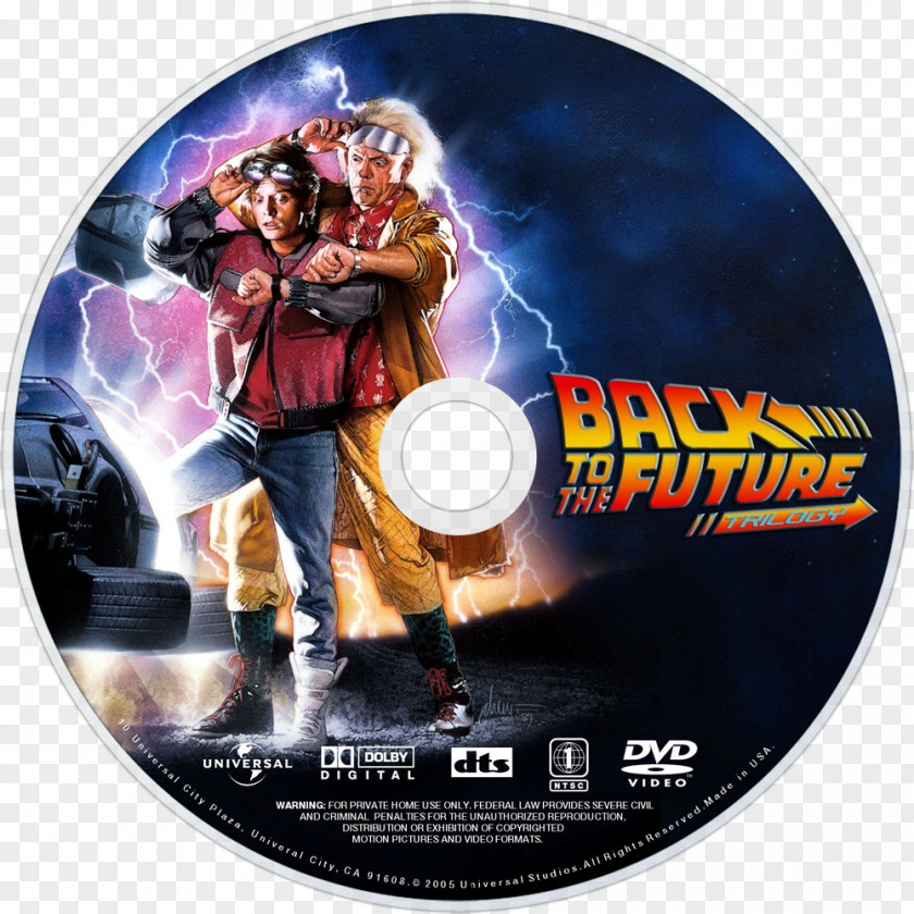 Bttf Back To The Future Film Poster DVD PNG