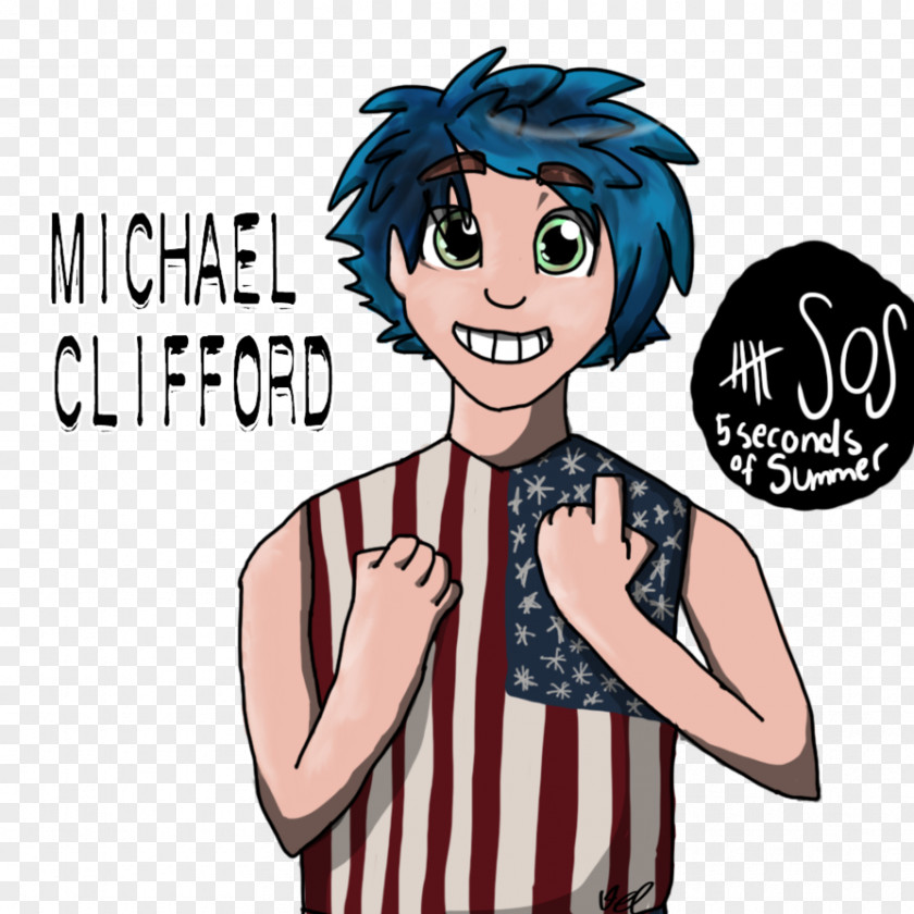 Clifford 5 Seconds Of Summer Drawing Cartoon Clip Art PNG