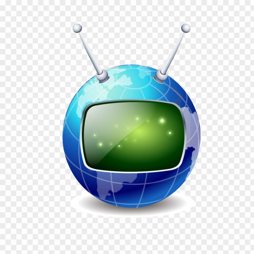 Earth Model TV PNG