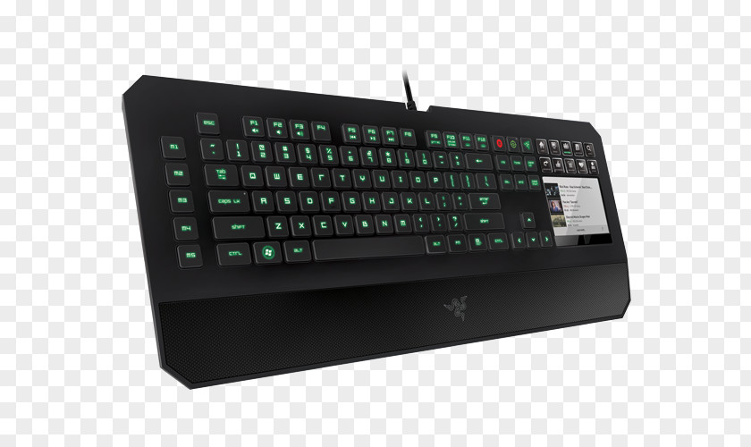 Gaming Keypad Computer Keyboard Razer Inc. User Interface DeathStalker PNG