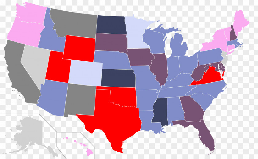 United States Thematic Map Geography Projection PNG